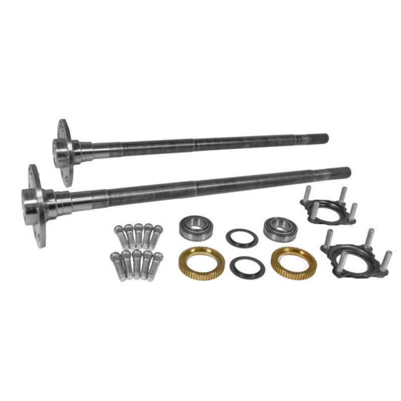 Yukon Gear & Axle Yukon Gear Rear 4340 Chromoly Axle Kit For Jeep JL non-Rubicon Dana 44 32 Spline (32.3in Long)