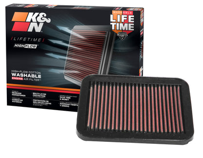 K&N Engineering K&N Replacement Panel Air Filter for Suzuki 98-09 Jimny / 95-02 Esteem