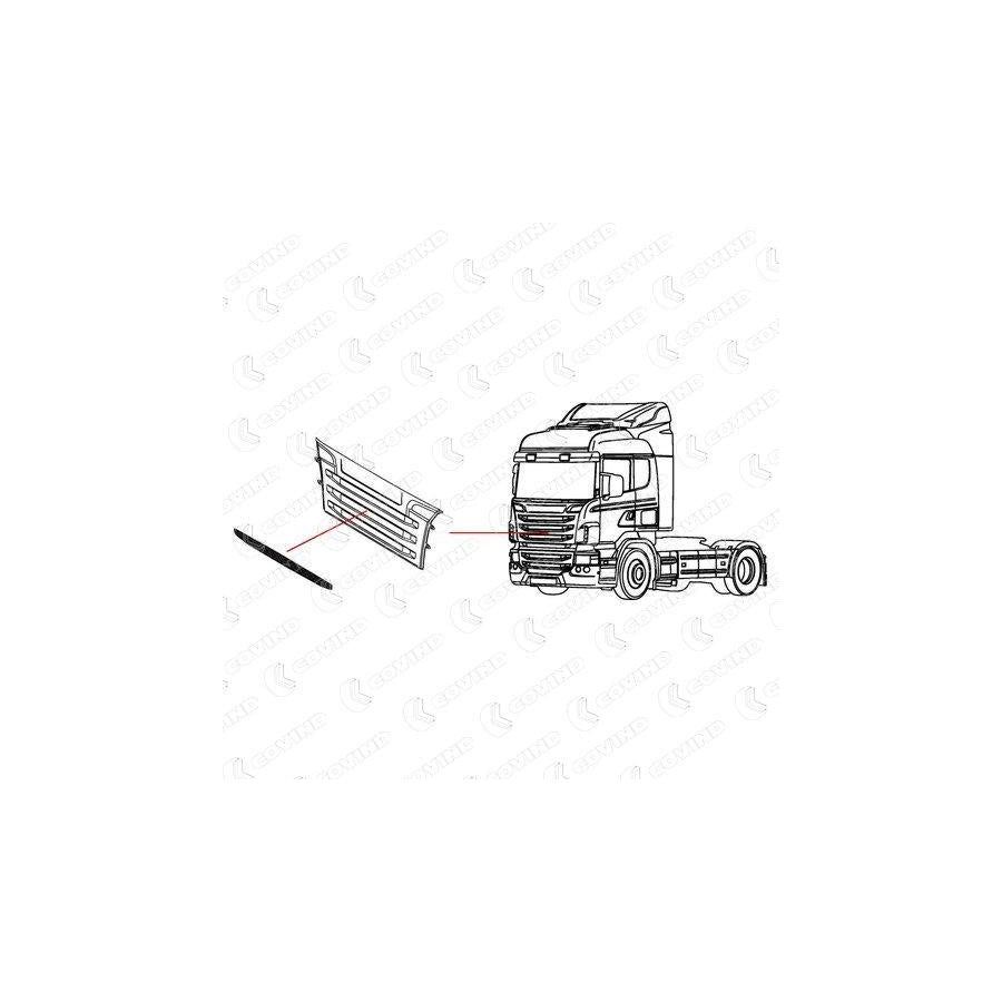 Covind 146/147 Radiator Grille