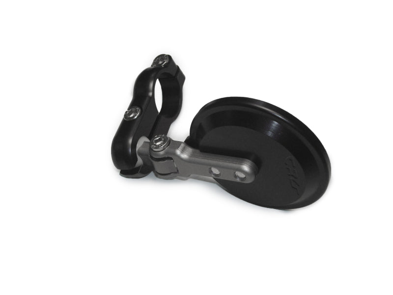 CRG Constructors CRG Blindsight Folding 2 in. Round Bar-End Mirror - Black