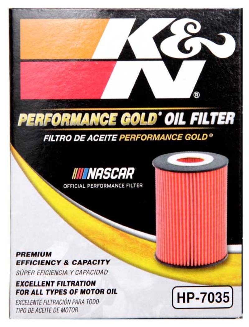K&N Engineering K&N Performance Oil Filter for 15-16 Hyundai Genesis Sedan 3.8L V6