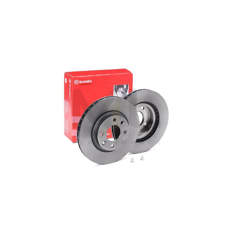 BREMBO COATED DISC LINE 09.C285.11 Brake Disc Internally Vented, Coated, High-carbon, with bolts/screws | ML Performance Car Parts