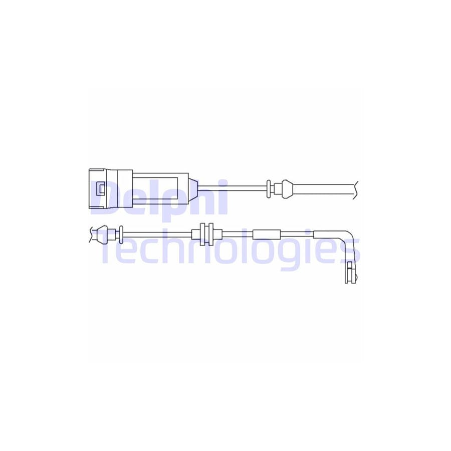 Delphi Lz0186 Warning Contact Set, Brake Pad Wear