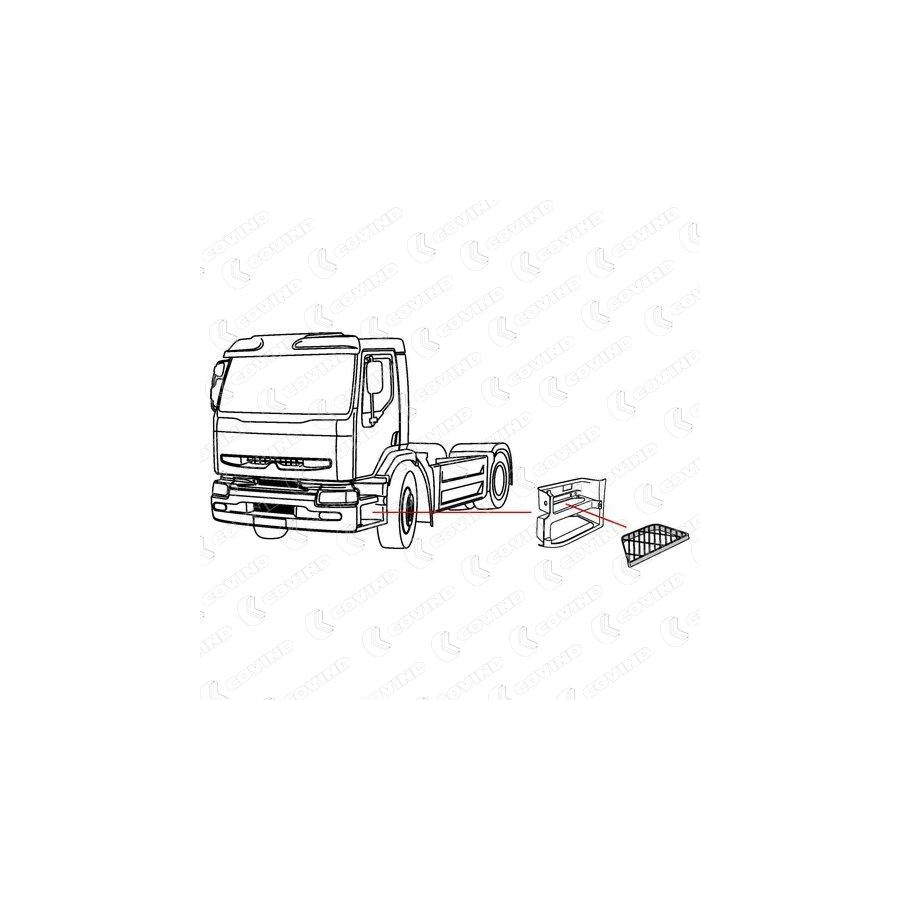 Covind 385/217 Foot Board