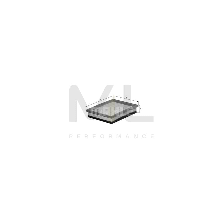 MAHLE ORIGINAL LX 996 Air Filter for PEUGEOT 106 I Hatchback Filter Insert | ML Performance Car Parts