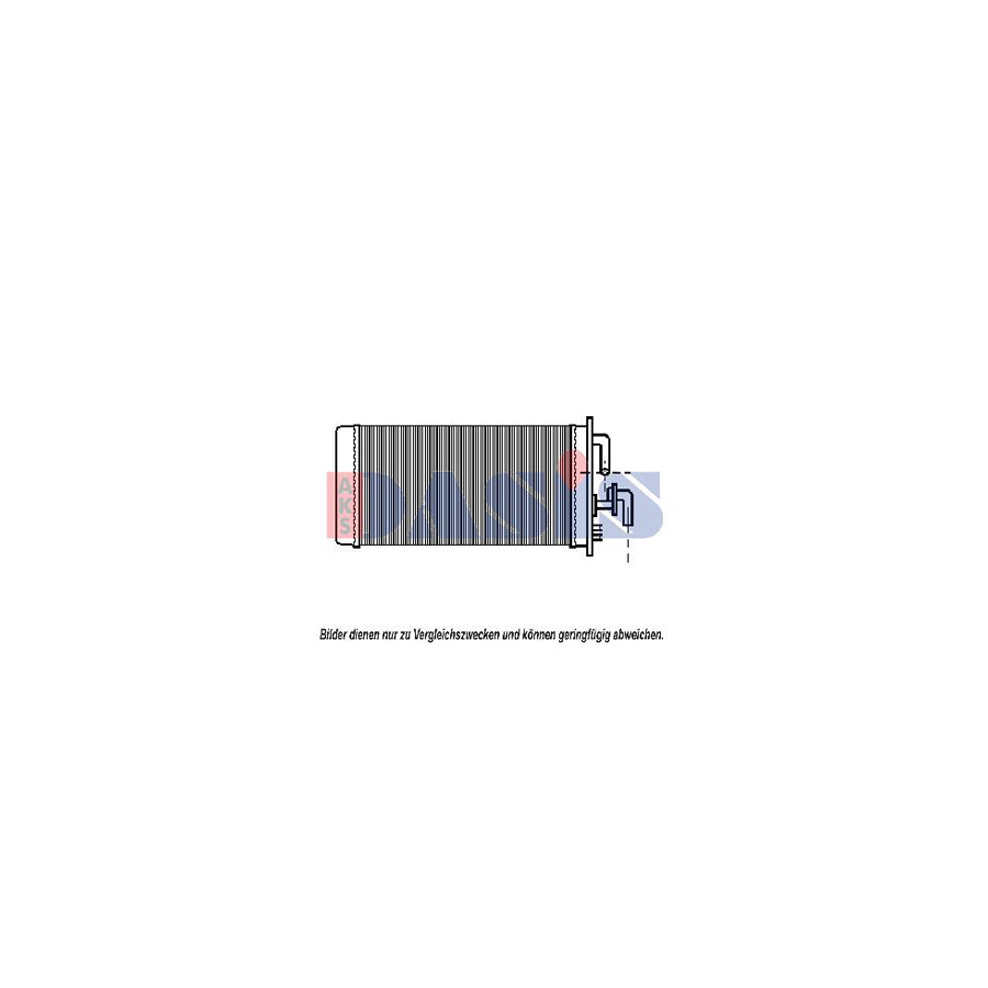 AKS Dasis 019050N Heater Matrix