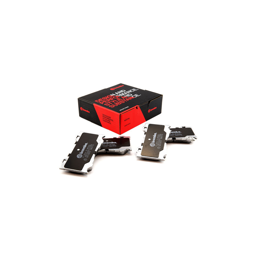 Brembo 07.B314.75 Infiniti Nissan Front HP2 High Performance Brake Pad Set (Inc. FX, Q50, Q60, Q70, 370Z) | ML Performance US Car Parts