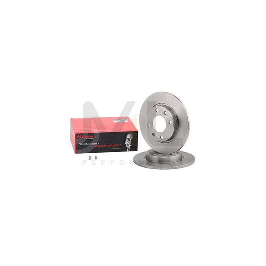 BREMBO 08.2985.10 Brake Disc Solid, with bolts/screws | ML Performance Car Parts