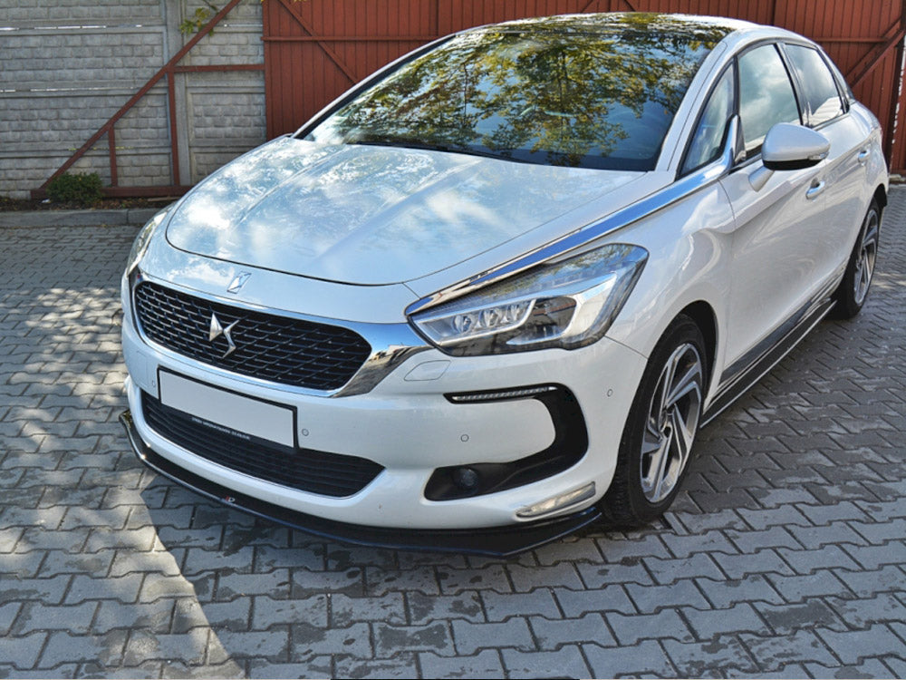 Maxton Design CI-DS5-1/1F-FD2T Front Splitter V.2 Citroen Ds5 | ML Performance US Car Parts