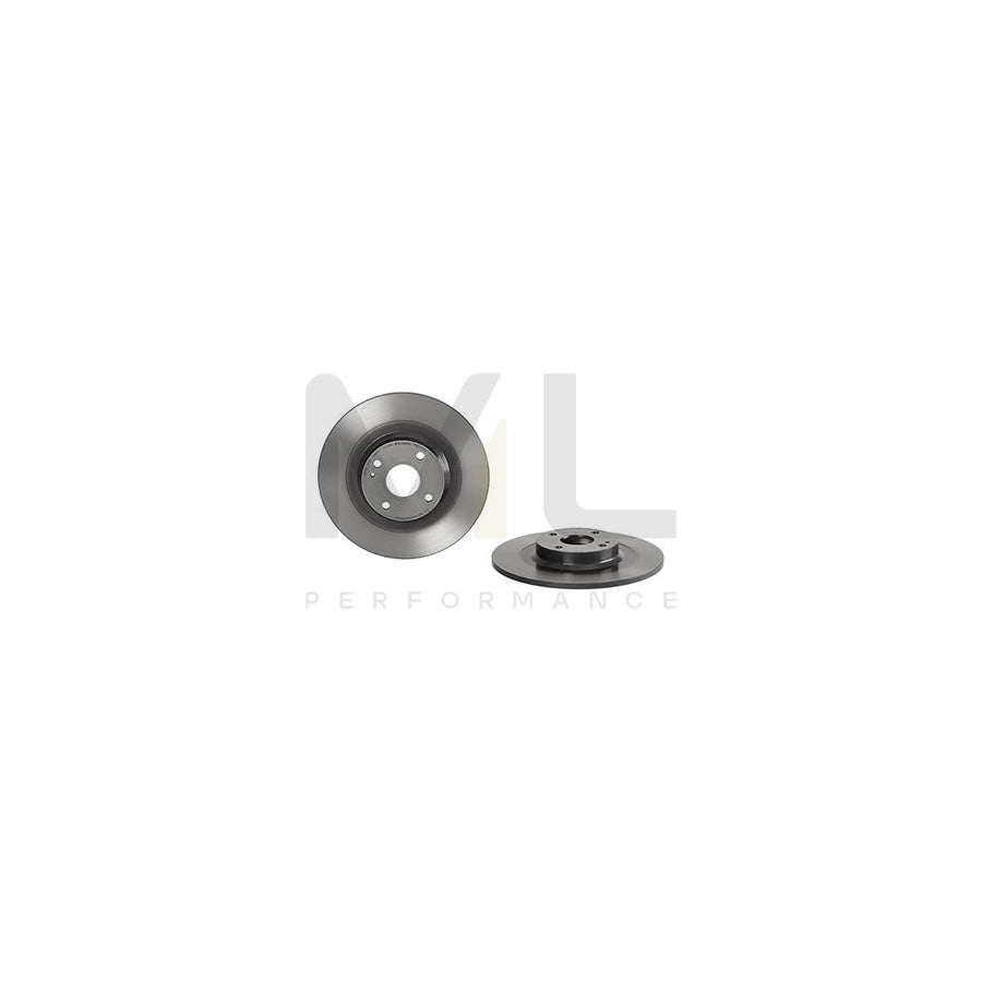 BREMBO 08.D224.11 Brake Disc Solid, Coated | ML Performance Car Parts