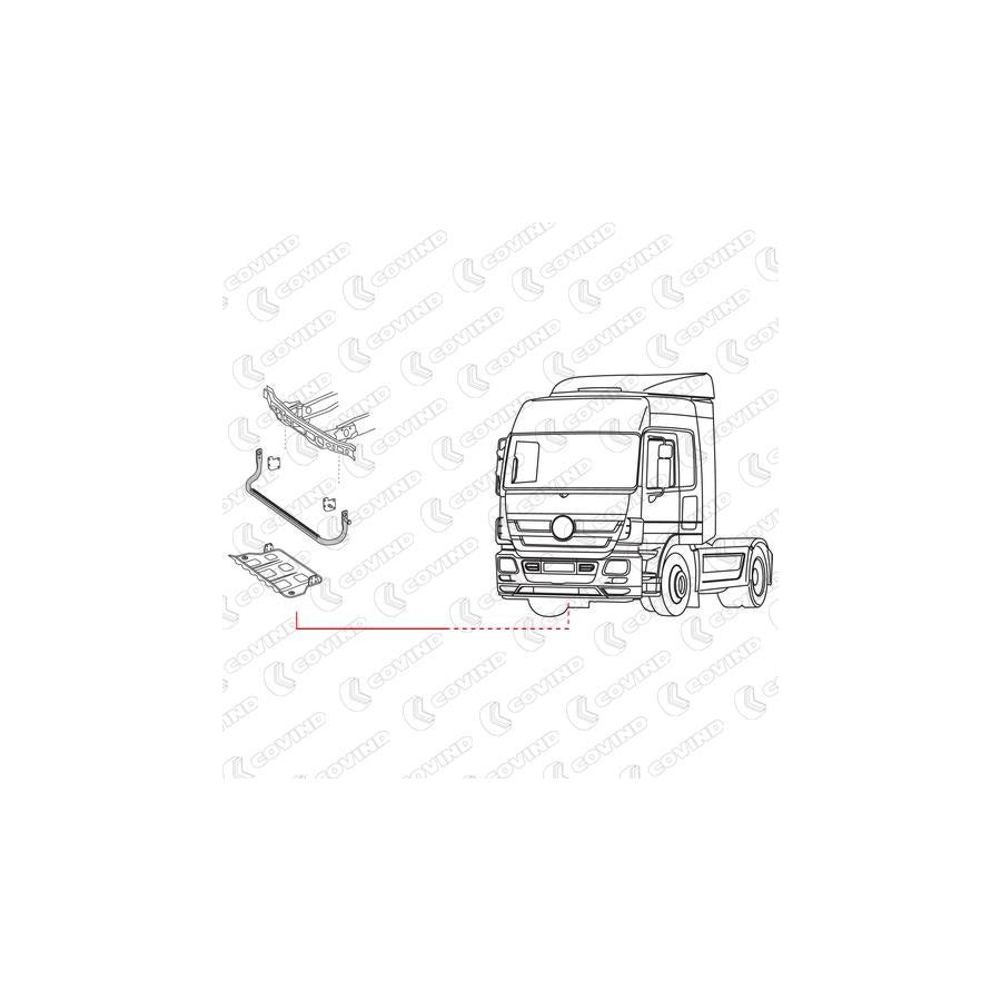 Covind 943/135 Foot Board