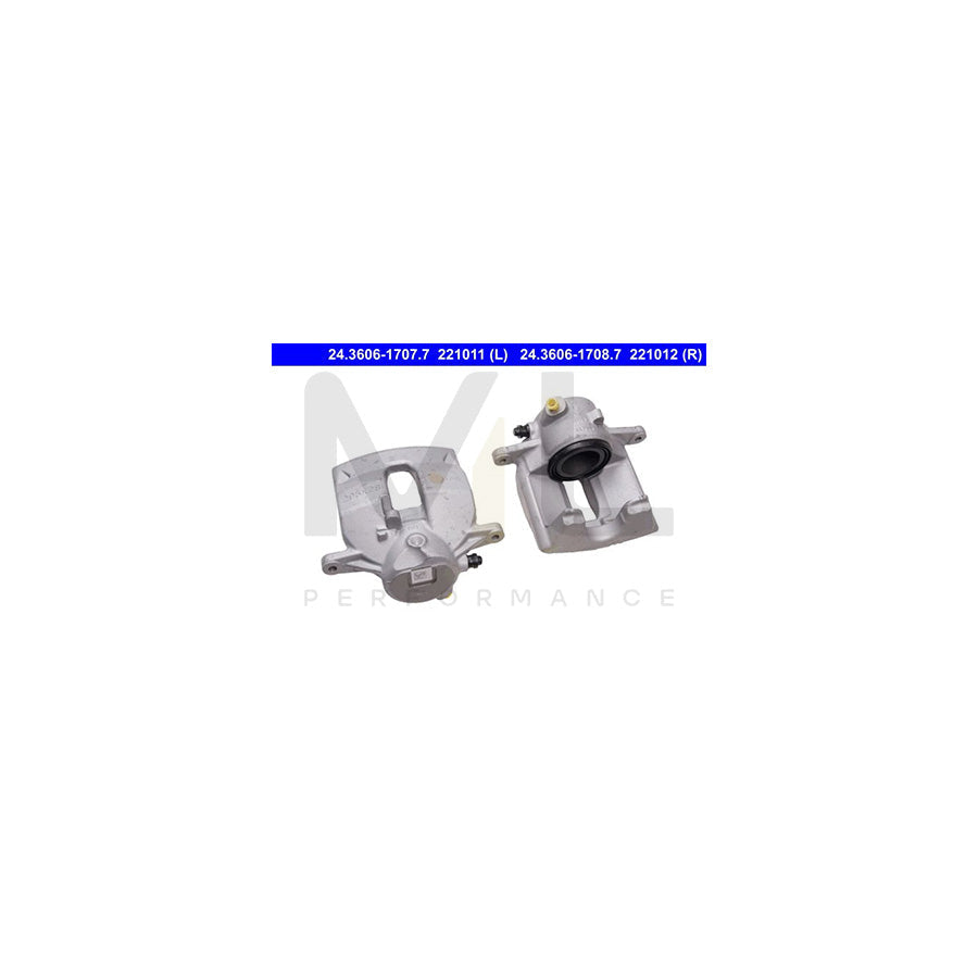 ATE 24.3606-1707.7 Brake Caliper without holder