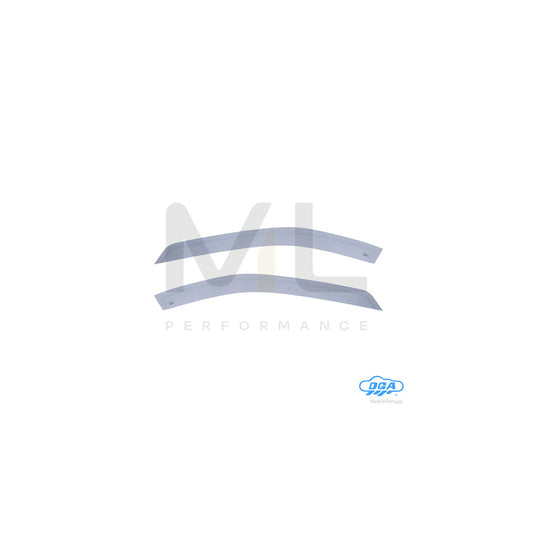 DGA 115012 Wind deflectors suitable for MERCEDES-BENZ C-Class Saloon (W203) Arrow direction, Front, outer