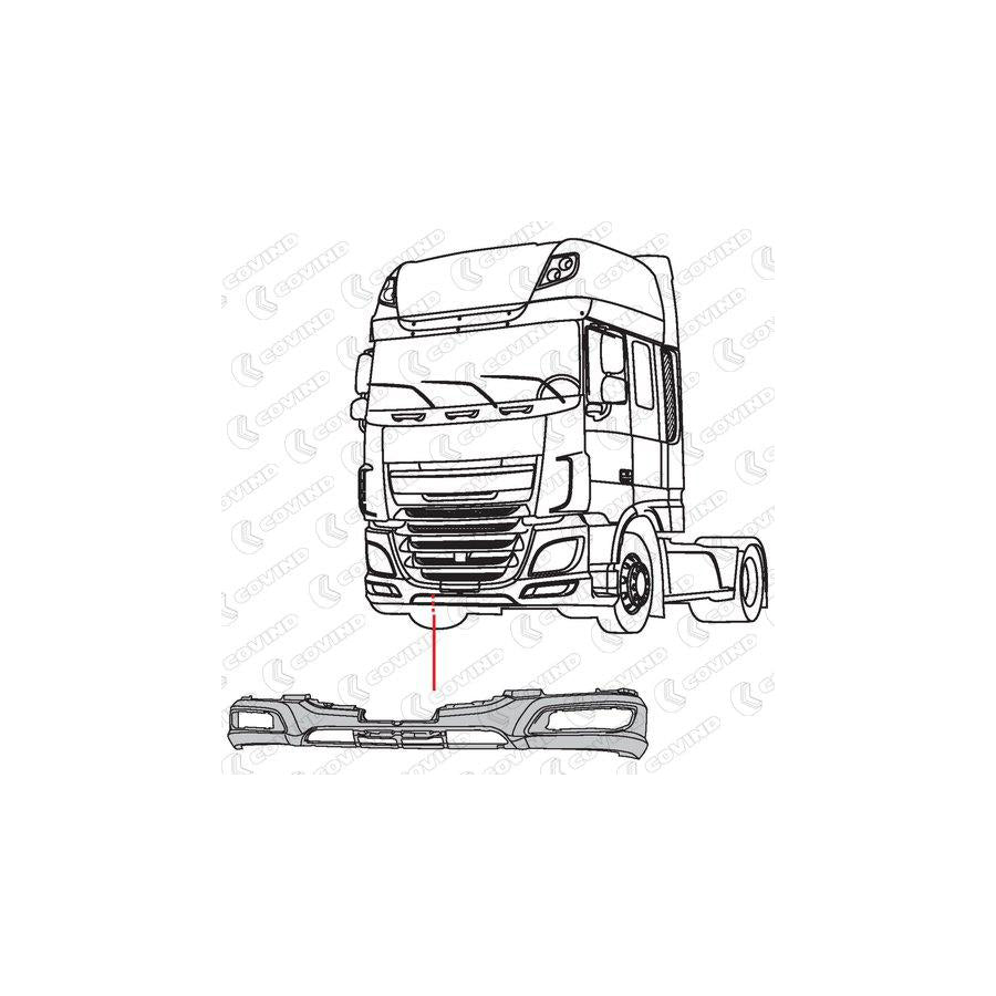 Covind Xf6/ 90 Bumper