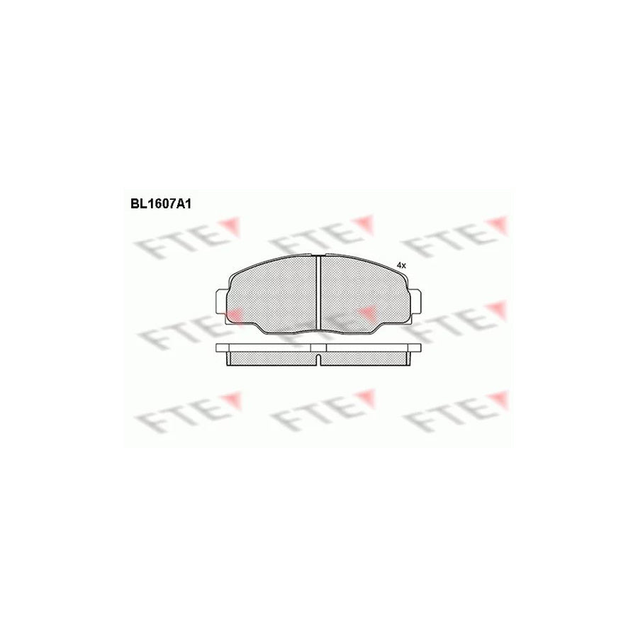 FTE 9010246 Brake Pad Set for Toyota Dyna