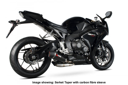 Scorpion RHA162SEO Honda CBR1000 RR Fireblade Serket Taper Slip-On - Brushed Stainless Steel Sleeve | ML Performance US US