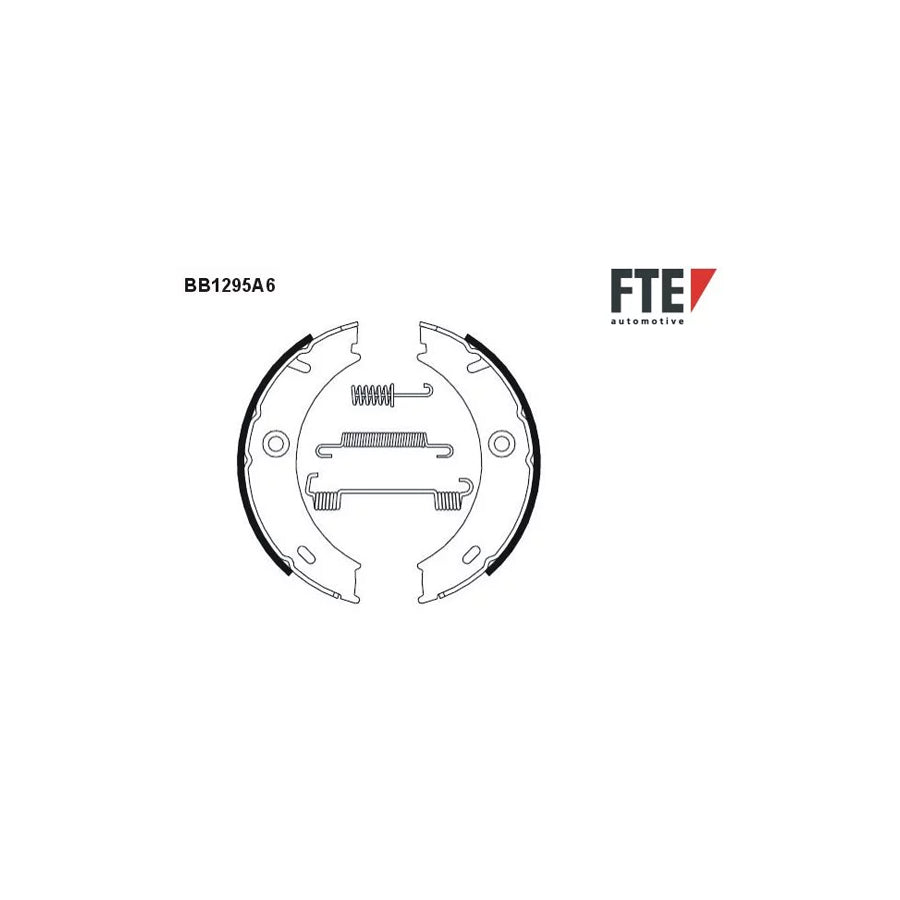 FTE 9100066 Handbrake Shoes