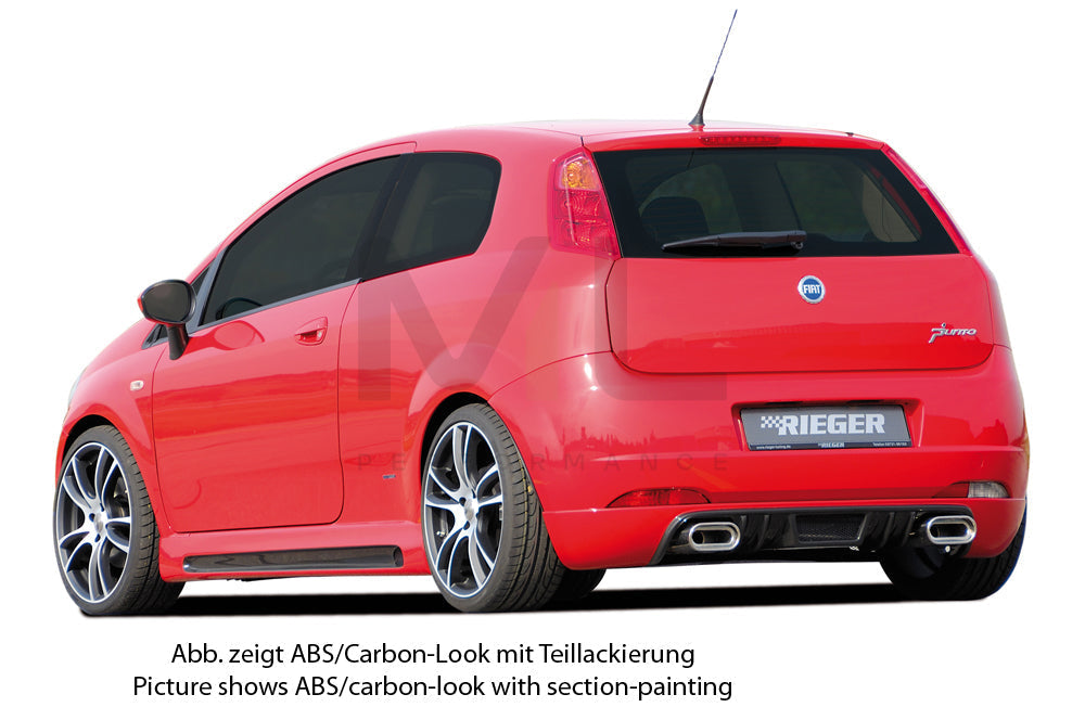 Rieger 00056045 Fiat Grande Punto (199) Side Skirt 5 | ML Performance UK Car Parts