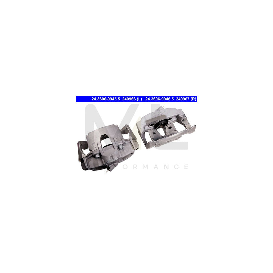 ATE 24.3606-9945.5 Brake Caliper without holder