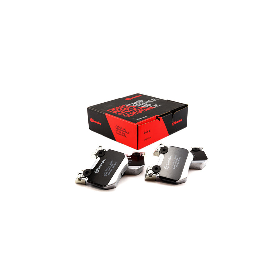 Brembo 07.B315.03 BMW E88 E92 Rear HP2 High Performance Brake Pad Set | ML Performance US Car Parts