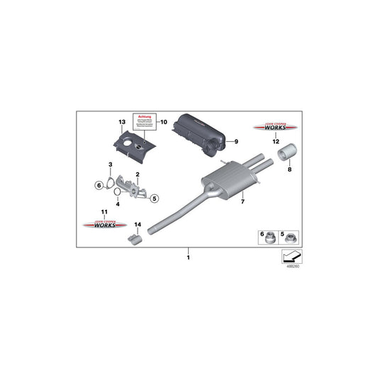 Genuine BMW 11122208028 R56 Tuningkit JCW US (Inc. Cooper S) | ML Performance US Car Parts