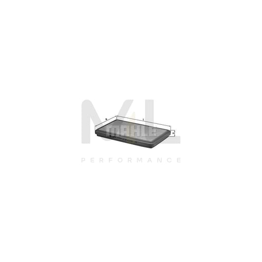 MAHLE ORIGINAL LX 237 Air Filter for PORSCHE 911 Filter Insert | ML Performance Car Parts