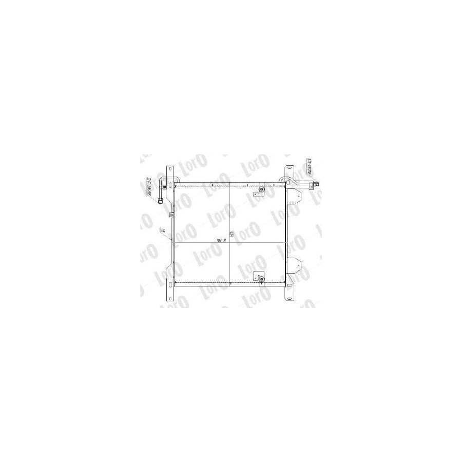 Abakus T1605001 Air Conditioning Condenser