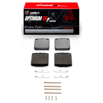 R1 Concepts R1 76-81 Nissan 510 Front Optimum OE Pads & Hardware Kit