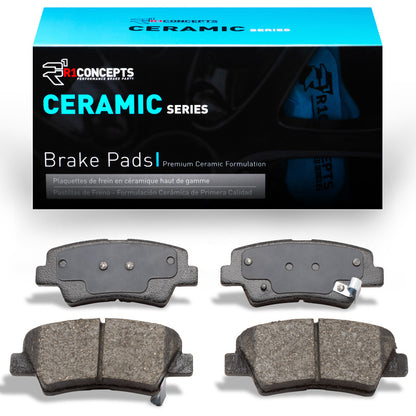 R1 Concepts R1 07-13 Hyundai Azera Rear R1 Ceramic Brake Pads