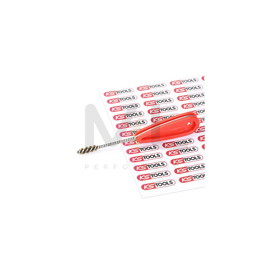 KS TOOLS 201.1208 Cleaning brush Length: 160mm, Steel Wire