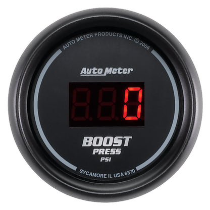 Autometer SportComp 52mm Digital 0-60 PSI Boost Gauge
