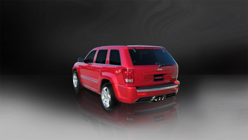 CORSA Performance Corsa 2006-2010 Jeep Grand Cherokee 6.1L V8 Polished Sport Cat-Back Exhaust