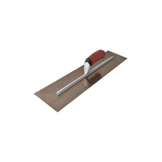 Marshalltown M/TMXS205GD MXS205GD Golden Stainless Steel Finishing Trowel DuraSoft® 20 x 5in