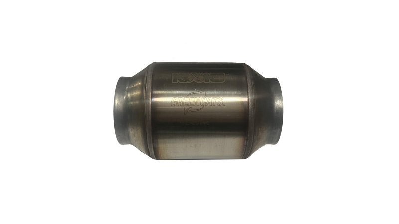 Kooks Headers Kooks Universal 3 Inch ULTRA-GREEN Catalyst 3in Inlet/3in Outlet/4in Long/4.5in OD Body/7In OAL