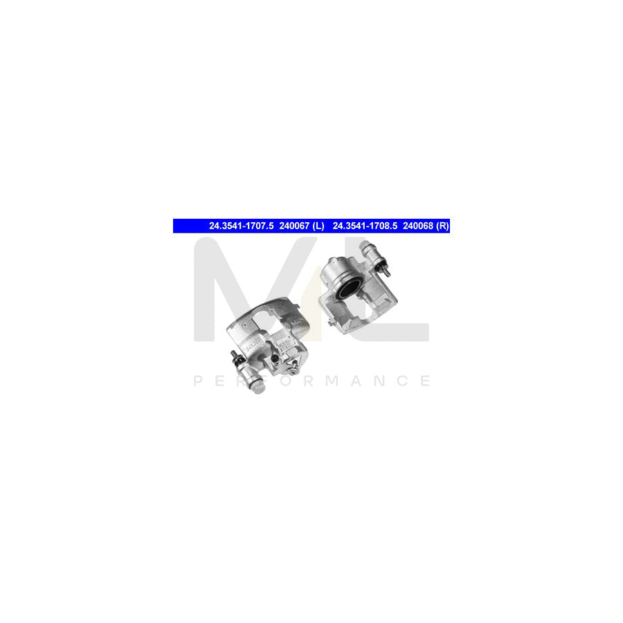 ATE 24.3541-1707.5 Brake Caliper without holder