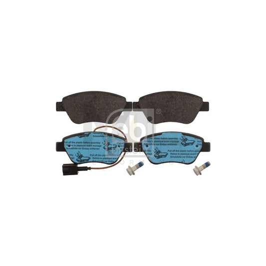 Febi Bilstein 116055 Brake Pad Set For Fiat 500 C Convertible (312) Front Axle, With Bolts/Screws