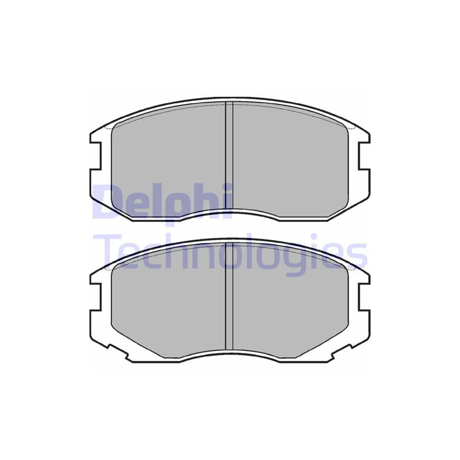 Delphi Lp1594 Brake Pad Set