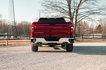 CORSA Performance Corsa 19-23 Chevrolet Silverado 1500 Cat-Back Dual Rear Exit with Twin 4in Polished Pro-Series Tips