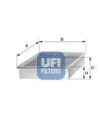 UFI 30.929.00 Air Filter