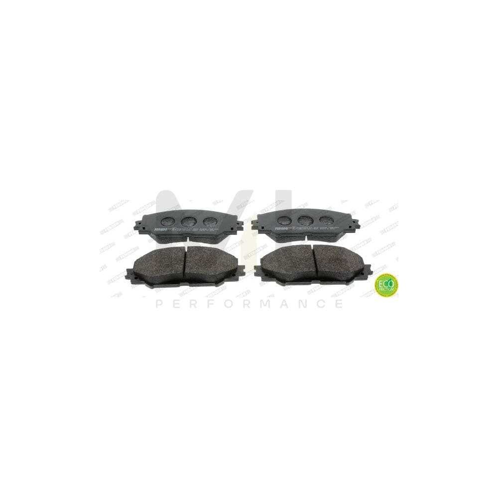 Ferodo Premier Eco Friction Fdb524 Brake Pad Set Incl. Wear Warning Contact, With Brake Caliper Screws, With Accessories | ML Performance Car Parts