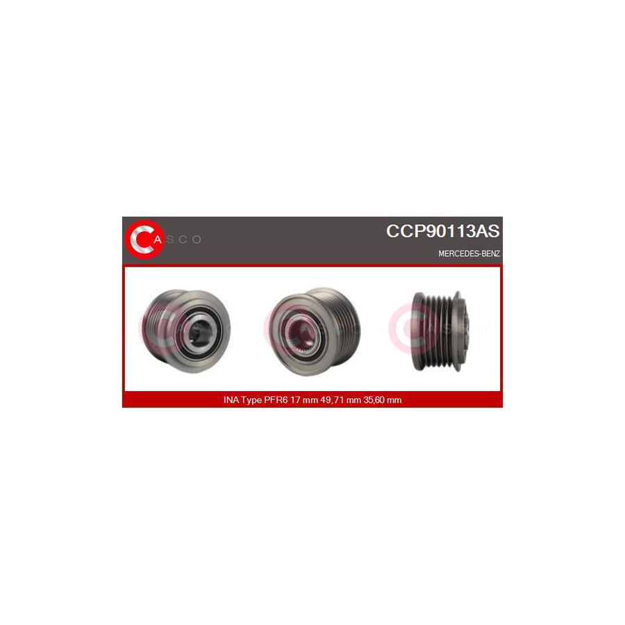 Casco Ccp90113As Pulley, Alternator