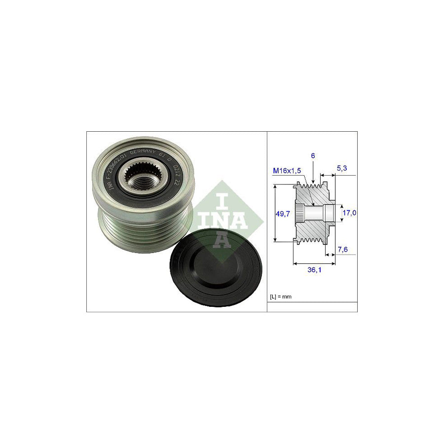 Ina 535 0134 10 Alternator Freewheel Clutch | ML Performance US Car Parts