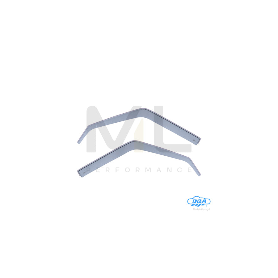 DGA 17007 Wind deflectors for NISSAN PATROL Arrow direction, Front, inner