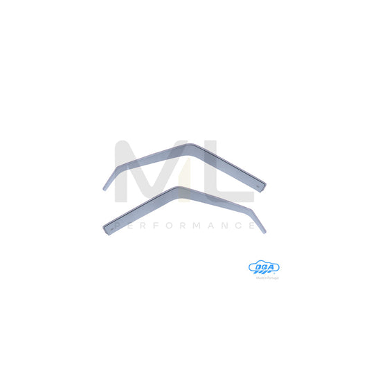DGA 17007 Wind deflectors for NISSAN PATROL Arrow direction, Front, inner