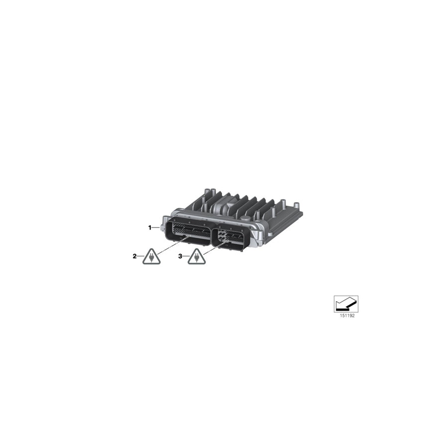 Genuine BMW 12147839868 E85 E86 Exch. Basic Control Unit Dme MSS70 (Inc. Z4 M3.2) | ML Performance US Car Parts