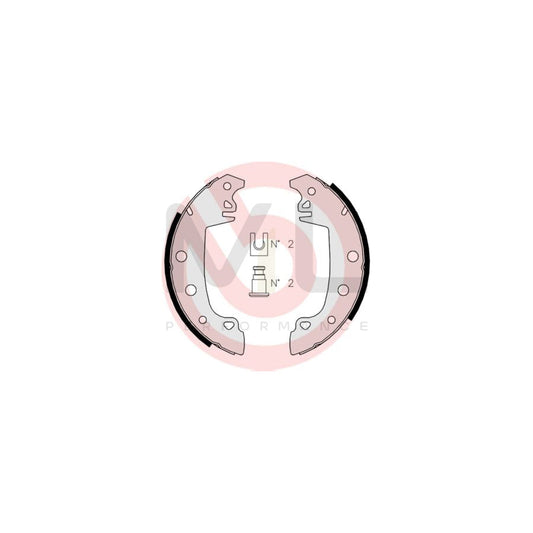 BREMBO S 68 507 Brake Shoe Set | ML Performance Car Parts