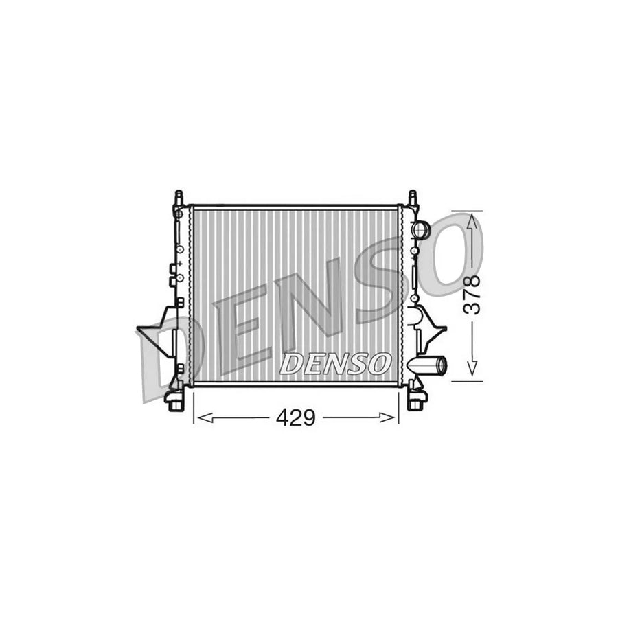 DENSO DRM23082 Engine Radiator for Renault Twingo