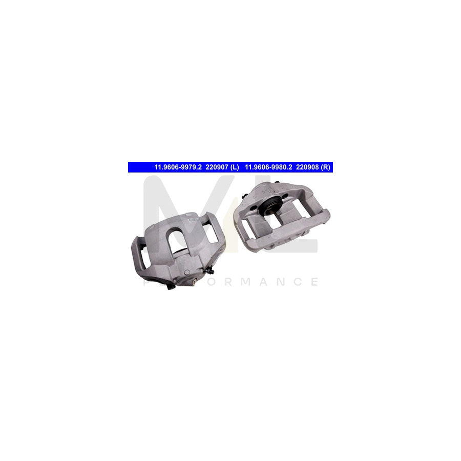 ATE 11.9606-9980.2 Brake Caliper without holder
