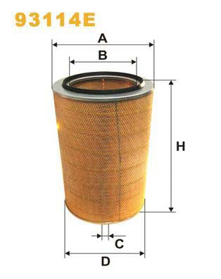 WIX Filters 93114E Air Filter