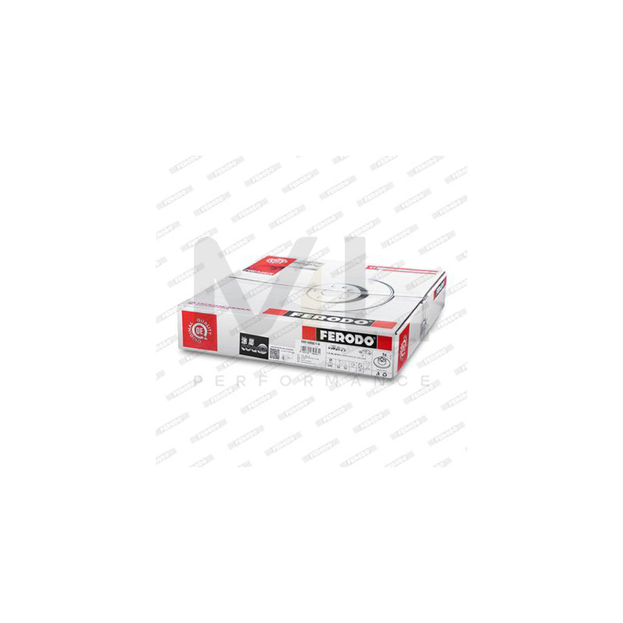 FERODO DDF539-1 Brake Disc suitable for MERCEDES-BENZ C-Class Saloon (W202) Solid | ML Performance Car Parts